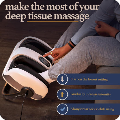 Shiatsu Foot Massager with Heat
